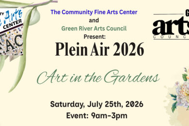 Sweetwater County Plein Air Competition Returns July 25, Partnering with the Green River Pond & Garden Tour