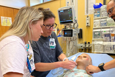 Hospital Hosts Emergency Simulation Training