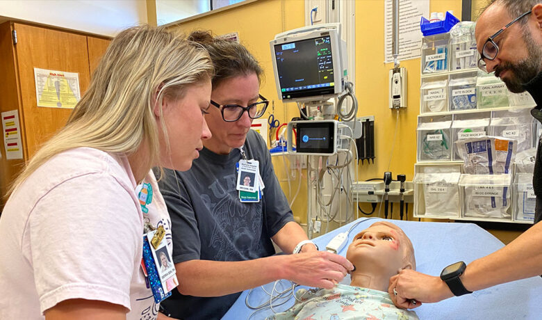 Hospital Hosts Emergency Simulation Training