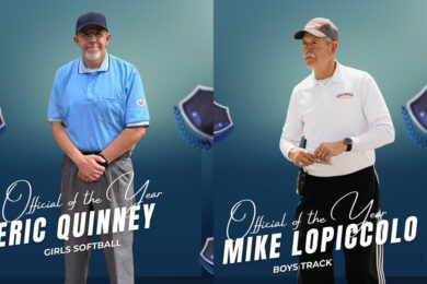 Lopiccolo, Quinney Named Officials of Year