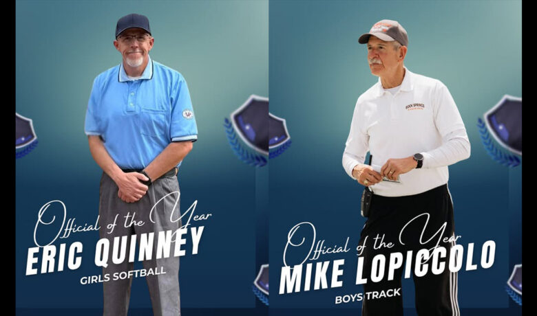 Lopiccolo, Quinney Named Officials of Year