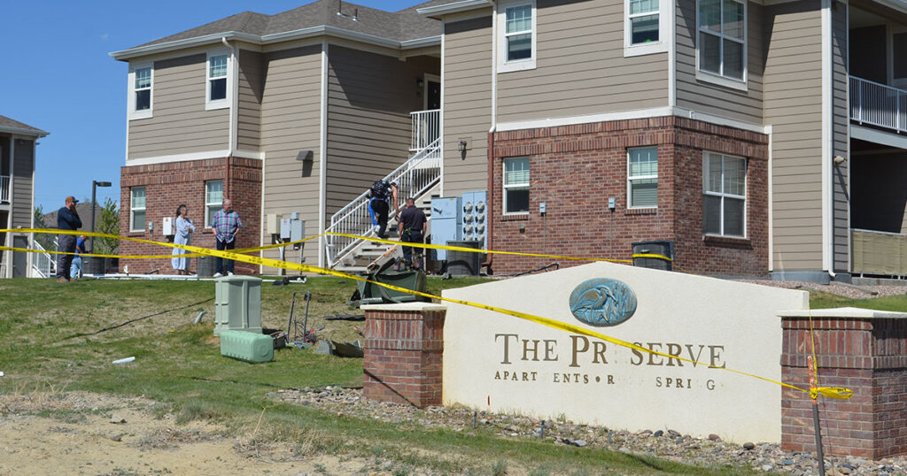 Truck Collides with Apartment Building Thursday Afternoon