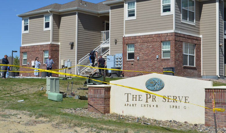 Truck Collides with Apartment Building Thursday Afternoon