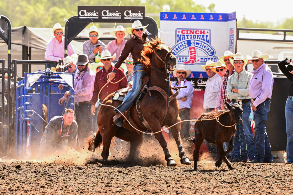 Thompson Repeats as Goat Tying Champion