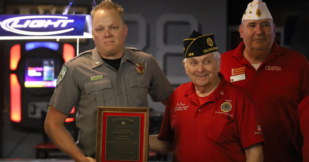 Green River Firefighter Named Western Region Firefighter of the Year for Tunnel Rescue