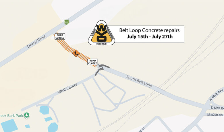 WYDOT to Continue Belt Loop Repair Project