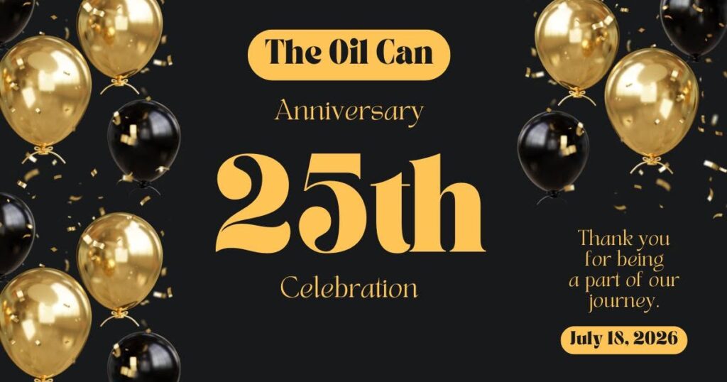 The Oil Can Celebrates 25 Years of Serving Green River