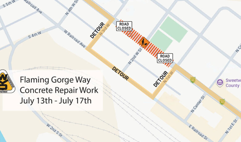 WYDOT Begins Flaming Gorge Way Work Monday