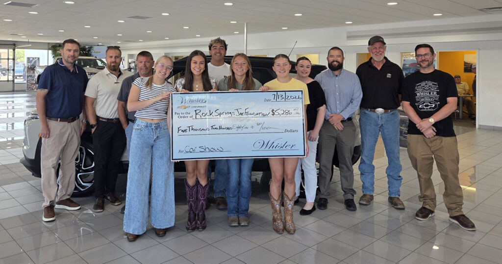 Whisler Chevrolet Donates to Jae Foundation