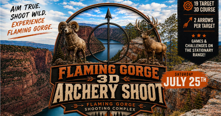 Test Your Skills at the Flaming Gorge 3D Archery Shoot on July 25