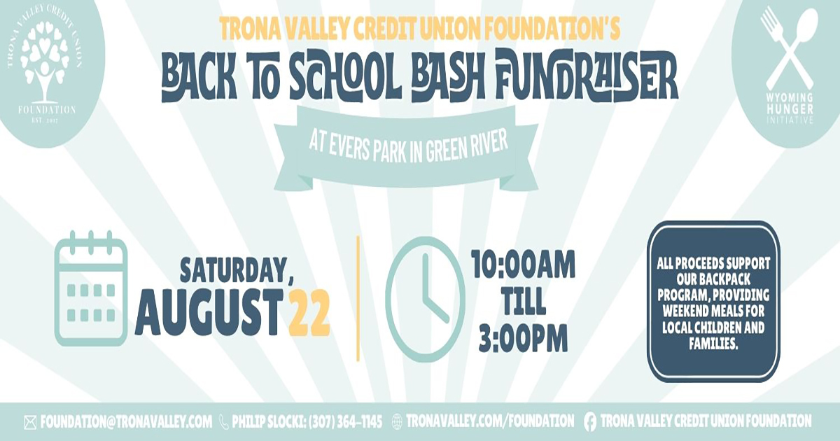 Trona Valley Credit Union Foundation Hosts First-Ever Back to School Bash