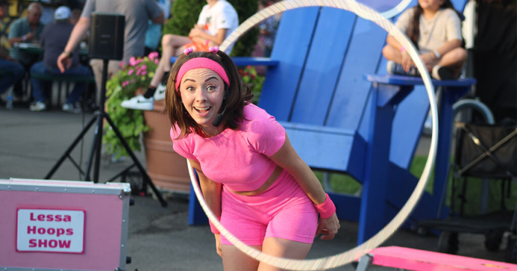 The Lessa Hoops Show Highlights Hula Hoop Mastery at Wyoming’s Big Show