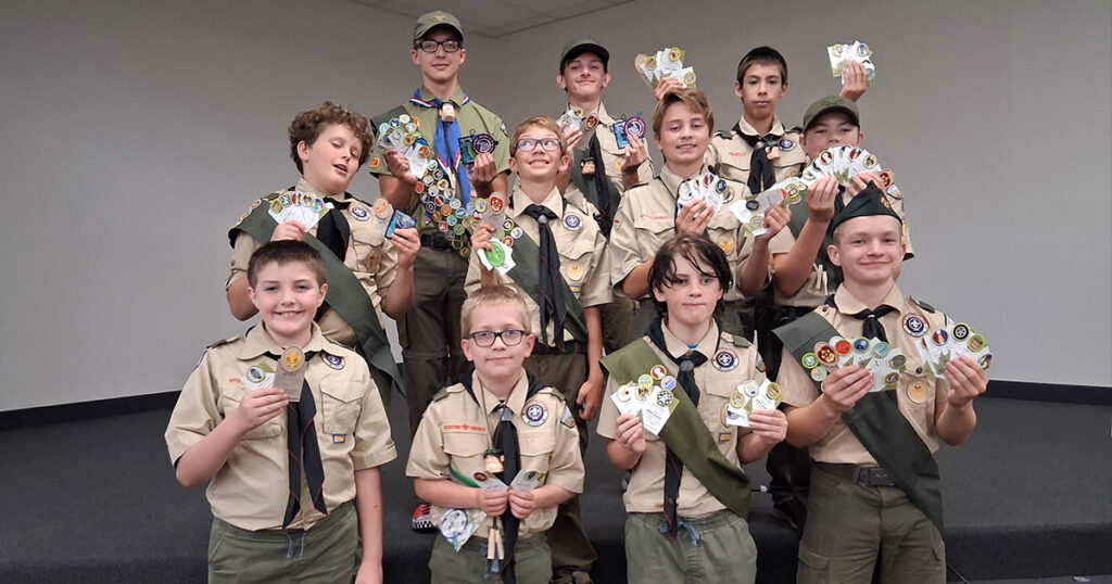Troop 86 Hosts Court of Honor Aug. 13