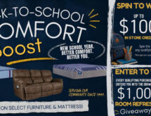Rush Into Comfort with Rushmore Furniture & Appliance’s Back-to-School Comfort Boost