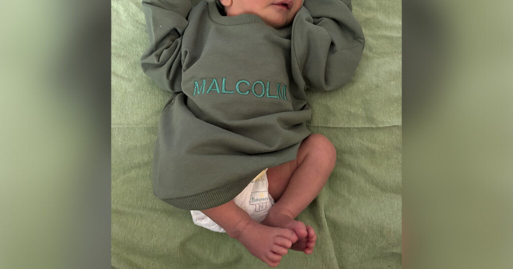 Birth Announcement: Malcolm Barry Morris
