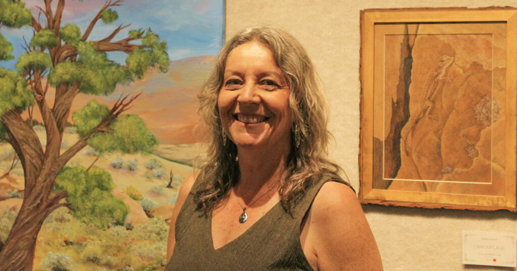 Retired Teacher Shows Art at Community Fine Arts Center 