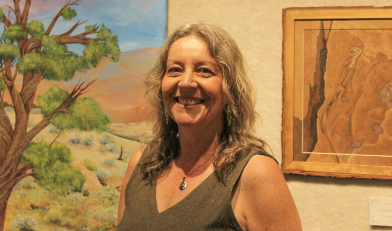 Retired Teacher Shows Art at Community Fine Arts Center 