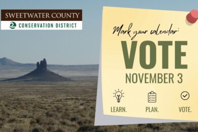 Sweetwater County Conservation District Mill Levy to Appear on November 3 Ballot.