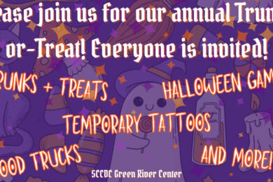 Join Sweetwater County Child Developmental Center for Its Annual Trunk-or-Treat!