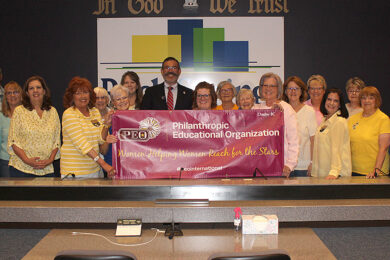 Mayoral Proclamation Celebrates P.E.O. Chapter’s 105th Anniversary