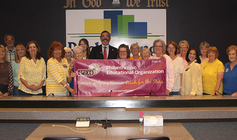 Mayoral Proclamation Celebrates P.E.O. Chapter’s 105th Anniversary