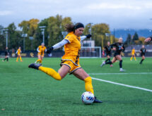 Cowgirls Battle Grand Canyon in Tournament Race
