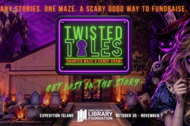 Get Lost in the Fun at Sweetwater County Library Foundation’s Twisted Tales Haunted Maze & Ghost Ride!